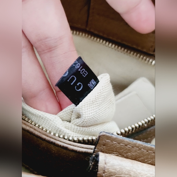 SOLD!!2for350)Original Gucci bamboo two way bag - Picture 5 of 16